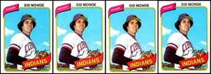 1980 Sid Monge (4) Card Lot - A REAL GEM – MAKE EVERY DAY SPECIAL! - Picture 1 of 2