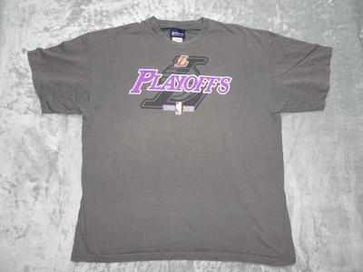 Lakers Playoffs 2010 NBA Exclusive Collection Men Gray XL Basketball Kobi Bryant - Image 1 of 4