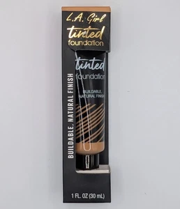 L.A. Girl Tinted Foundation Buildable Natural Finish GLM761 Tan - Picture 1 of 2