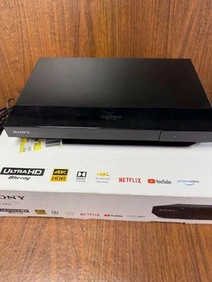 Sony UBP-X700 4K Ultra HD Blu-ray Player inclues 2 HDMI cords - Image 1 of 4