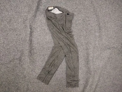 Calças leggings de jersey skinny com estampa xadrez Saint Laurent - Imagem 1 de 4