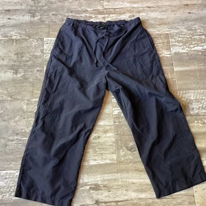 L.L. Bean Womens black nylon pants hiking outdoor Size Medium TN53 - Picture 1 of 8