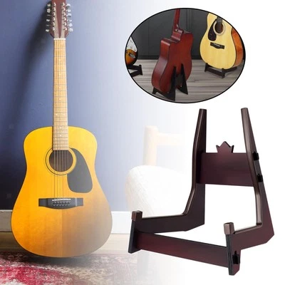 Wooden Cello Stand Portable for Folk Guitar Electric Guitar Classical Guitar - Image 1 of 4