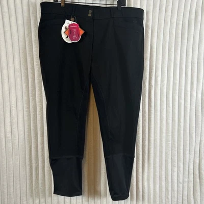 Pantalones cortos negros Ovation Euroweave para dama celebridad ajustados secretos 40 Foto 1 de 4