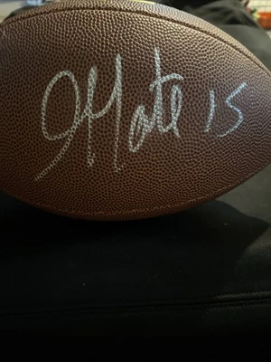 Golden Tate Signed Full Size Football Lions PSA - Image 1 of 3