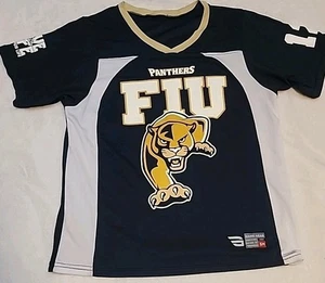 FIU Panthers Adult S NCAA Blue Football  Game Gear USA Made  Florida Jersey  - Picture 1 of 10
