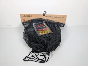 NWT Burton Total Impact Shorts G-Form Women L Black DryRide Flexible Lightweight - Picture 1 of 8