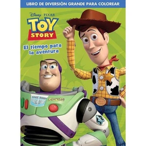 Toy Story Buzz Lightyear Coloring Book Kids Disney Libro Para Colorear Spanish G - Picture 1 of 1