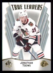 2021-22 SP Authentic True Leaders #TL6 Jonathan Toews - Picture 1 of 2