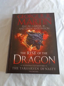 The Rise Of The Dragon Targaryen Dynasty George RR Martin SIGNED 1/1 2022 HC New - Picture 1 of 6