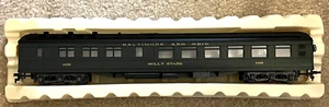HO Rivarossi Baltimore & Ohio 1920’s Dark Green Diner ‘Molly Stark’ Int Passengr - Picture 1 of 6