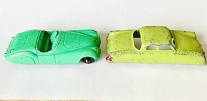 Vintage TootsieToy 1950's Jaguar Convertible USA 3" Lot x2 Goodee 53 Studebaker - Picture 1 of 6