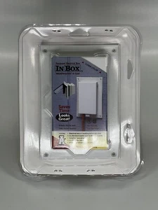AI Fittings DBVR1W In Box Vertical Retro Fit Recessed Electrical Box - NEW - Picture 1 of 4