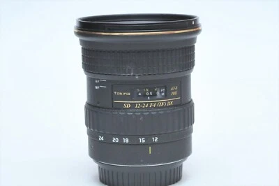 Tokina 12-24mm f/4 AT-X 124 AF Pro DX Lens For Canon Rebel APS-C 7111394 - Image 1 of 4