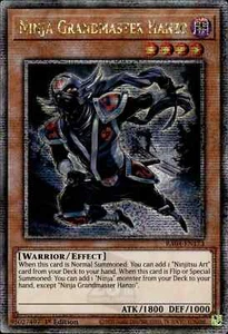 RA04-EN173 - Ninja Grandmaster Hanzo - QCSR - 1st Edition - YuGiOh! - Picture 1 of 3