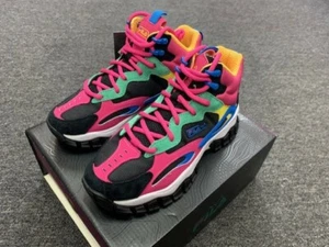 FILA WOMENS  RAY TRACER TRAIL 2 MID GGRY/FSRS/EBLE - Picture 1 of 2