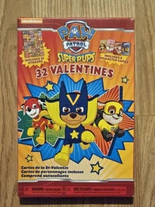 Tarjetas de San Valentín Paw Patrol Super Pups RARAS SIN ABRIR - Imagen 1 de 1