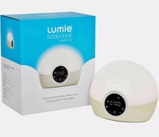 Lumie Bodyclock Spark 100 Wake Up To Daylight SAD Light Sunrise Simulator Clock