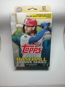 2020 Topps Update Walgreens Hanger Box Factory Sealed Yellow - Picture 1 of 2