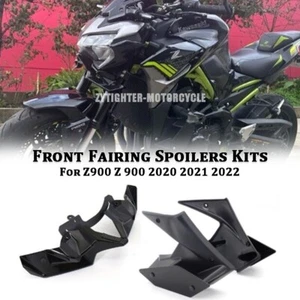 Accessories Front Fairing Spoilers Wind Deflector Kits For Kawasaki Z900 2020-22 - Picture 1 of 8
