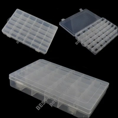 Perlenbox Perlen Box XXL Größe Sortierbox Sortierkasten mit 36 Fächer BEST B26 - Bild 1 von 4