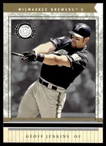 2003 Fleer Patchworks #78 Geoff Jenkins - Milwaukee Brewers - Picture 1 of 2
