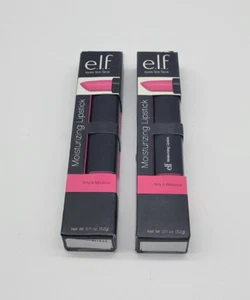 2 PACK E.L.F. MOISTURIZING LIPSTICK FLIRTY & FABULOUS - Picture 1 of 8