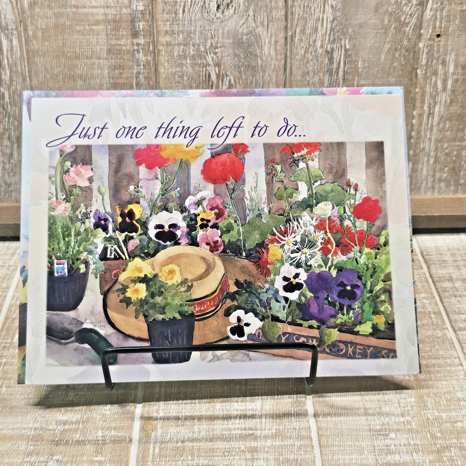 Leanin Tree Retirement Greeting Card Floral Gardening Colorful Congratulations - Image 1 of 4