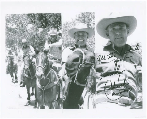 CHUCK CONNORS - PHOTOGRAPH SIGNED Cover