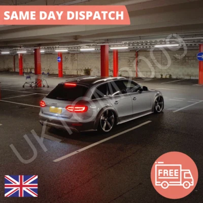 2X AUDI A4 A5 REPLACEMENT REAR NUMBER PLATE LED UNITS CANBUS ERROR FREE - Image 1 of 4