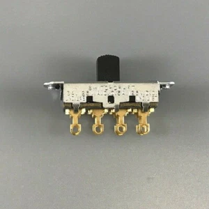 SWITCHCRAFT 3101-2151 INTERRUPTEUR À GLISSIÈRE 8 LANGUETTES À SOUDER 3A 125VAC 0.5A 125VDC - Photo 1/6