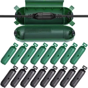 16pcs Outdoor Extension Cord Safety Cover Ip44 Waterproofadjustable Compartment - Picture 1 of 9