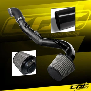 For 06-11 Honda Civic Si 2.0L 4cyl Black Cold Air Intake + Stainless Filter - Picture 1 of 1