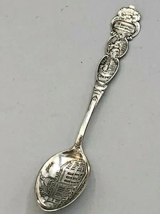 Sterling Silver "State House" Boston small Souvenir Spoon 4 1/8"  - Picture 1 of 4