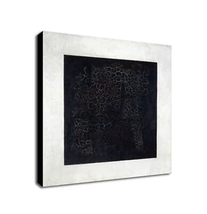 Black Square by Kazimir Malevich - Framed Canvas Wall Art Print - Various Sizes - Picture 1 of 6