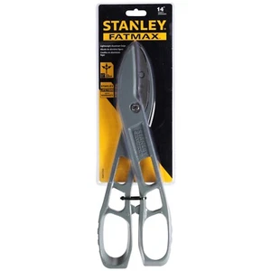 Stanley FATMAX 14" Lightweight Aluminum Snips Straight Cut 22GA FMHT73565 - Picture 1 of 1