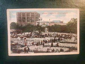 VTG Post Card - NORWICH, ENGLAND - CASTLE & CATTLE MARKET - 3.5"x 5.5" - Picture 1 of 3