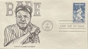 Paslay Classic Cachet 2046 Babe Ruth D-288 BABE  - Imagen 1 de 1
