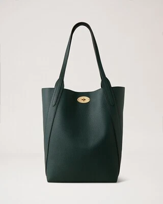 Mulberry North South Bayswater Beuteltasche - Mulberry Green Heavy Grain - neu mit Etikett UVP 995 £ - Bild 1 von 4