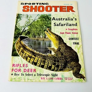 Sporting Shooter Magazine December 1965 Vintage Australian Hunting Collectable - Foto 1 di 7