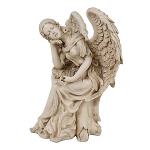 26 in H Sleeping Angel Garden Statue Art Sculpture Home Backyard Decor Figure - Picture 1 of 7
