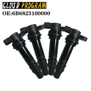 4PCS  Motorcycle Ignition Coil F6T567 6B6823100000 FOR Yamaha VX110 VX 110 FX HO - Picture 1 of 8