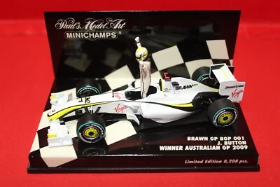 1/43 Brawn GP BGP 001 Mercedes (2009) - #22 J. Button - MINICHAMPS - Immagine 1 di 3