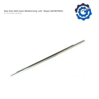 Nuevo fabricante de equipos originales Mopar ventana de puerta lateral trasera izquierda Chrysler Pacifica 68188799AF Foto 1 de 2