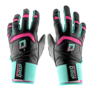 NEW Sportz Drip Youth Small/Medium Premium Pro Short Cuff Batting Gloves - Y S/M - Picture 1 of 4