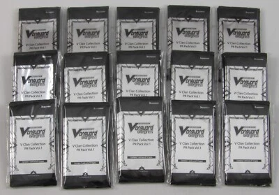 LOTE DE 175+ Cardfight Vanguard V Clan Collection PR Pack Vol. 1 Promo SELLADO Foto 1 de 4
