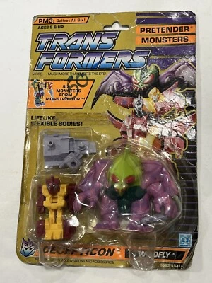 Pretender Monstructor Wildfly Mosc Completo De Colección 1989 G1 Transformers Foto 1 de 4