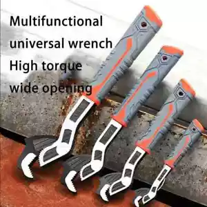 Multifunctional Self-Locking Pipe Wrench Tool, Hand Manual , Adjustable Wrench - Picture 1 of 15