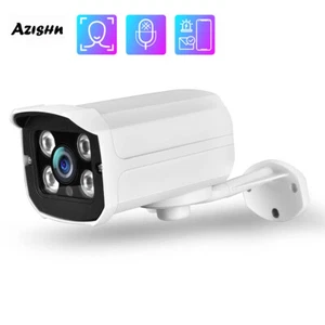 Telecamera IP 4 MP POE audio esterno rilevamento umano AI IR CCTV videocamera di sicurezza - Foto 1 di 12