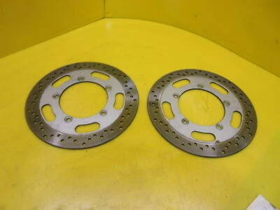 Juego de 2 rotores de disco de freno delantero OEM 2004 KAWASAKI VULCAN 1600 2000 VN2000 Foto 1 de 4